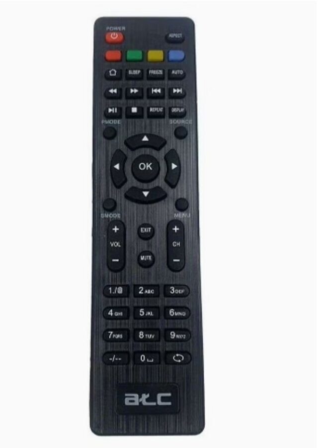 ATC Universal Infrared TV Remote Control Black for LED ATC TVs - Image 1
