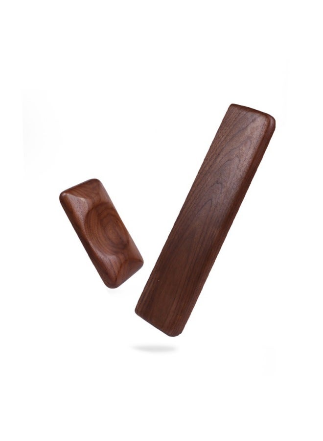 Keyboard Hand Bracer Wooden Office Black Walnut Mechanical Duck Wrist Computer Wrist Size-Pattern:Black Walnut 293mm/round Edge (for Hhkb)