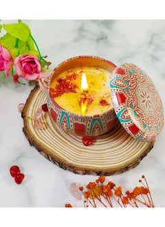 Generic Rose scented plant scented candle  - Image 1