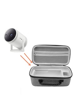 Excefore Hard Travel Case for Samsung The Freestyle Projector, Protective hard Shell Travel Carrying bag for Nebula Capsule 3 Laser Projector, Shakeproof Case for Projector and Accessories (Gray)  - Image 1