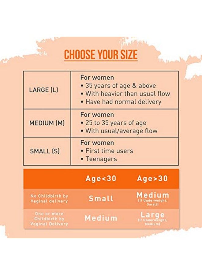Sirona Reusable Menstrual Cup Medium Size With Pouch And Natural Ph Balanced Intimate Wash 100 Ml  - Image 3