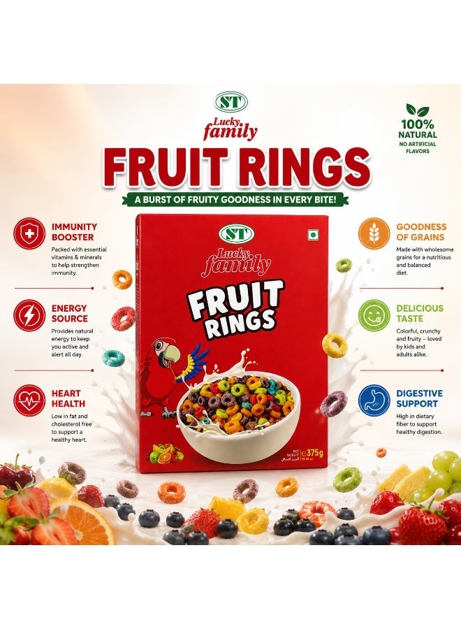 LUCKY FAMILY Fruit Rings 375g - Image 4