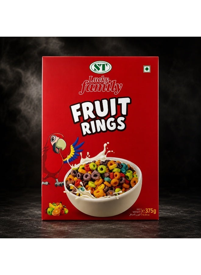 LUCKY FAMILY Fruit Rings 375g - Image 2