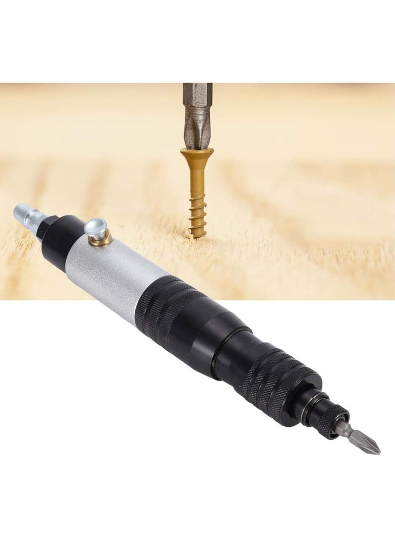 GGOOT Pneumatic Screwdriver, Air Screwdriver, Pneumatic Screwdriver Tool, Air Powered Screwdriver, Pneumatic Screw Driving Tool for Hardware Repair  - Image 4