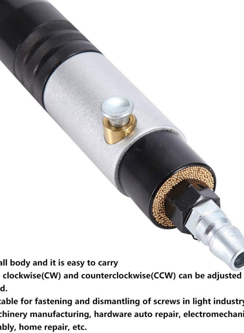 GGOOT Pneumatic Screwdriver, Air Screwdriver, Pneumatic Screwdriver Tool, Air Powered Screwdriver, Pneumatic Screw Driving Tool for Hardware Repair  - Image 5