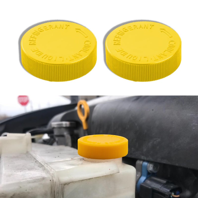 Lecctso 2PCS Engine Coolant Overflow Reservoir Tank Cap Radiator Cap Replacement Engine Radiator Coolant Water Tank Caps Compatible with Nissan Infiniti Renault Replace OEM 2171279900