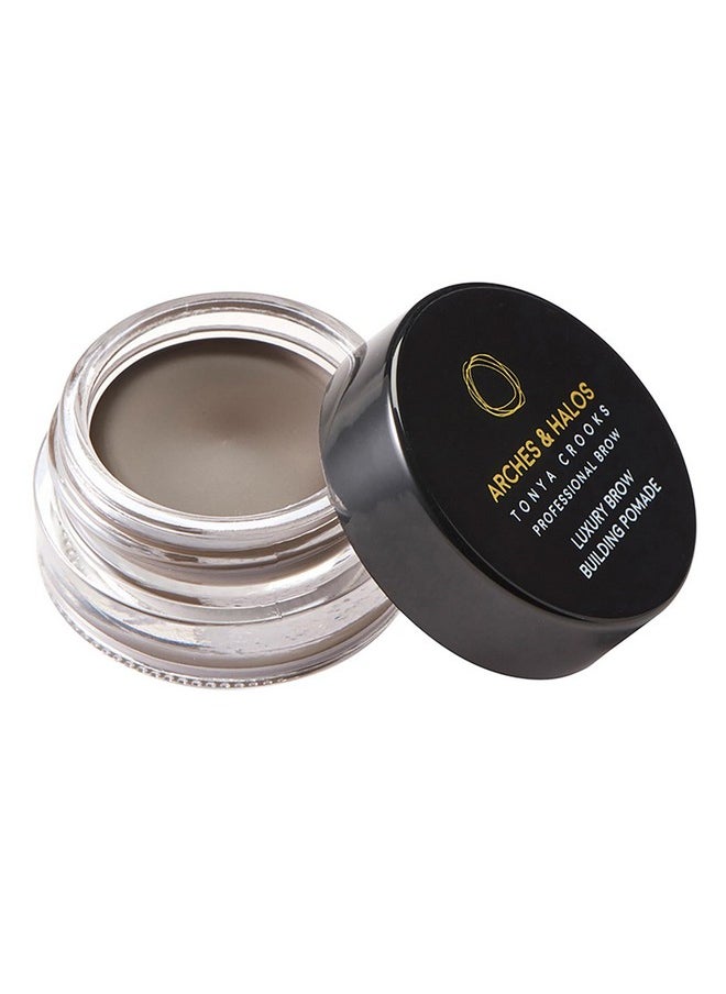 Arches & Halos - Luxury Brow Building Pomade Neutral Brown Tinting Brow Definer For Sculpting And Shaping Eyebrows Soft Smudgeproof Silky Texture Lightweight Cream And Gel Blend 0.016 Oz - Image 1