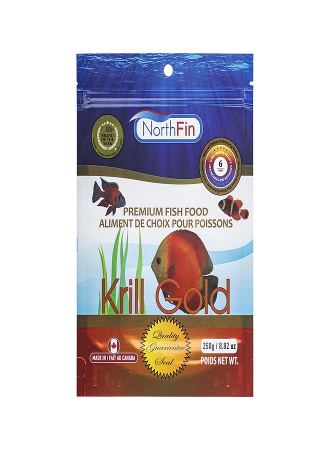 Northfin Fish Food Krill Formula Slow Sinking Pellets (6mm 250g) - Image 2