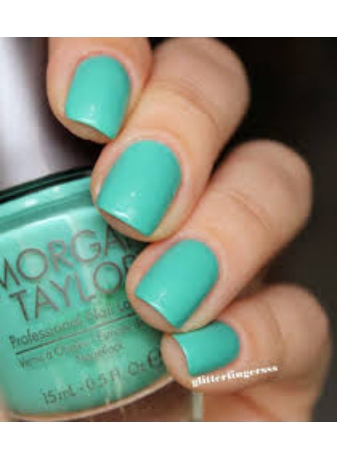 Morgan Taylor Professional Nail Lacquer Color Lost In Paradise 15ml - Image 2