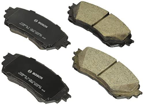 BOSCH BC1711 QuietCast Premium Ceramic Disc Brake Pad Set - Compatible with Select Mazda 6; FRONT - Image 3