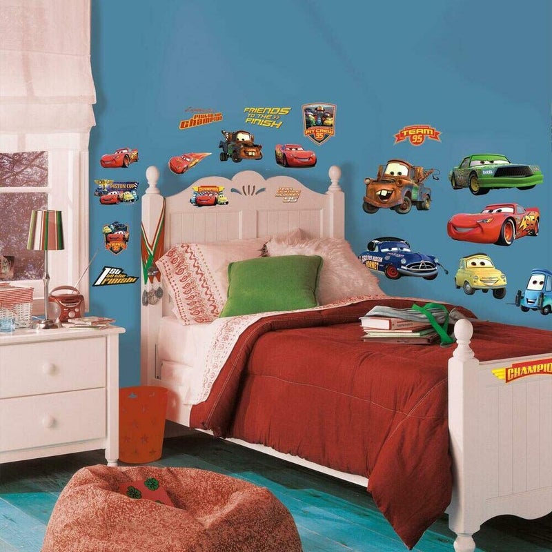 RoomMates Disney Pixar Cars Piston Cup Champs Peel & Stick Wall Decals , RMK1518GM - Image 2