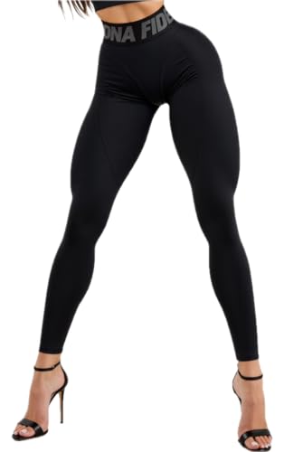 Bona Fide Butt Lifting Leggings for Women - Scrunch Butt Leggings High Waisted Tummy Control - Gym Workout Yoga Pants - Image 1