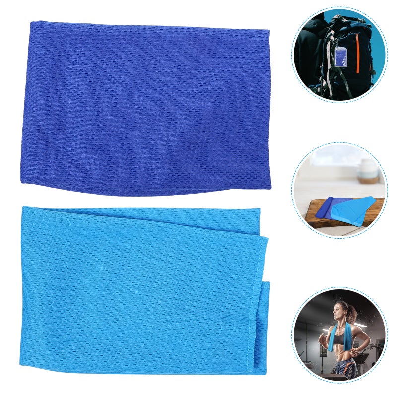 4 pcs Gym Towels Sports Fitness Workout Sweat Towel Fast Drying Towels - Image 4