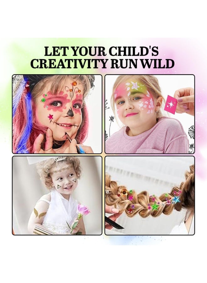 Face Painting Kit for Kids - Non Toxic and Washable Face Paint Kit - Hypoallergenic Make up for Children - Professional Multicolored Pallet for Parties and Celebrations - Image 4