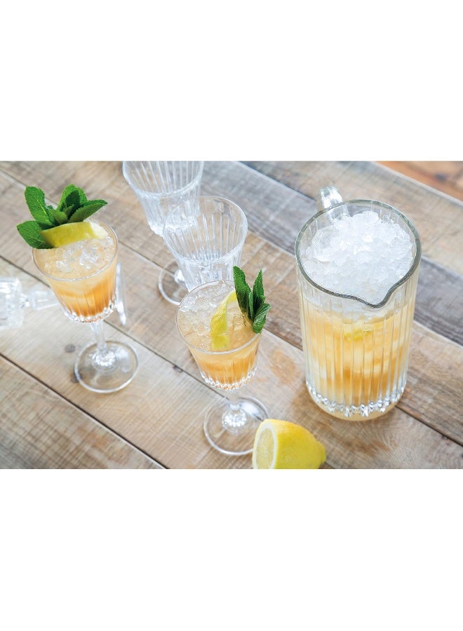 RCR Timeless Crystal Glass Water Juice Cocktail Jug, 1.2 Litre - Image 3