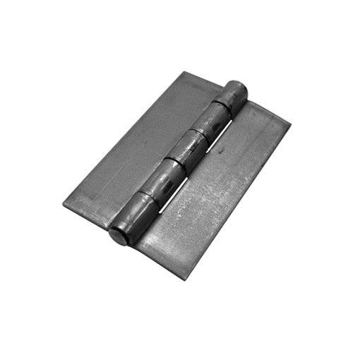Hinge Outlet Weld On Hinge 2 1/4 Inch x 3 1/2 Inch, Bright Steel, 2 Pack - Image 2