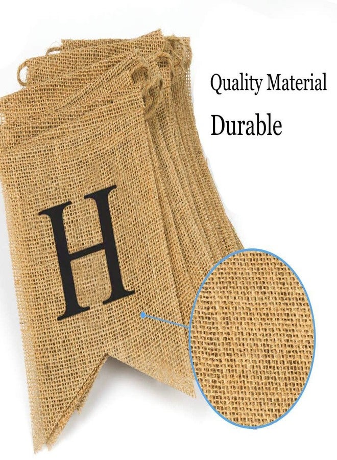 CROWNOS Happy Retirement Banner - Burlap Decorations, Reusable Bunting Garland for Men and Women - Image 2