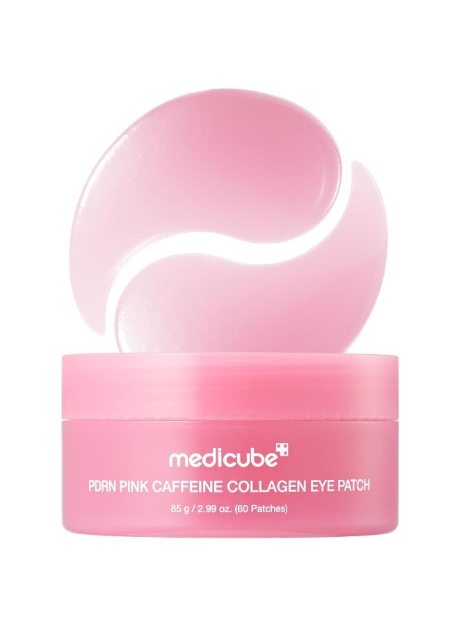 Medicube Eye Patch PDRN Caffeine Collagen | Gel Eye Patches for the appearance of Dark Circles, Undereye Bags | Firming, Age-Defying Care with Retinol, Collagen | Korean Skincare | 30 Pairs - Image 1
