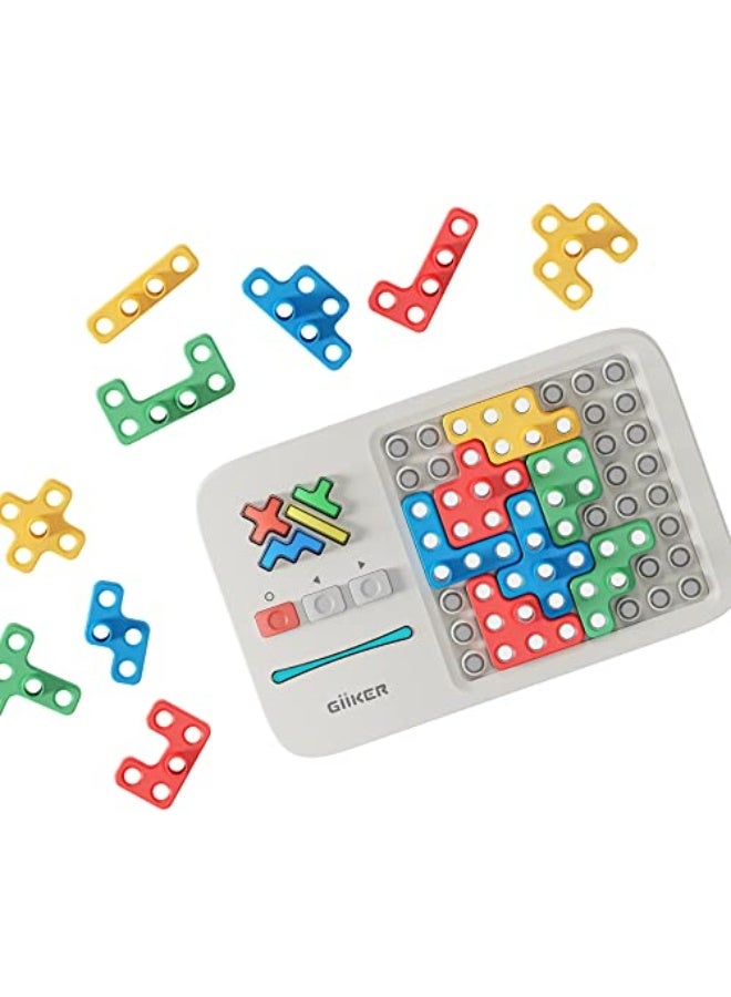 GiiKER Super Blocks, Over 1000 Leveling Challenges, Patience Games, Skill Games, Logic Games for Children from 6 Years, Portable Travel Games, Puzzle, Birthday Gift, JKJM001 - Image 1