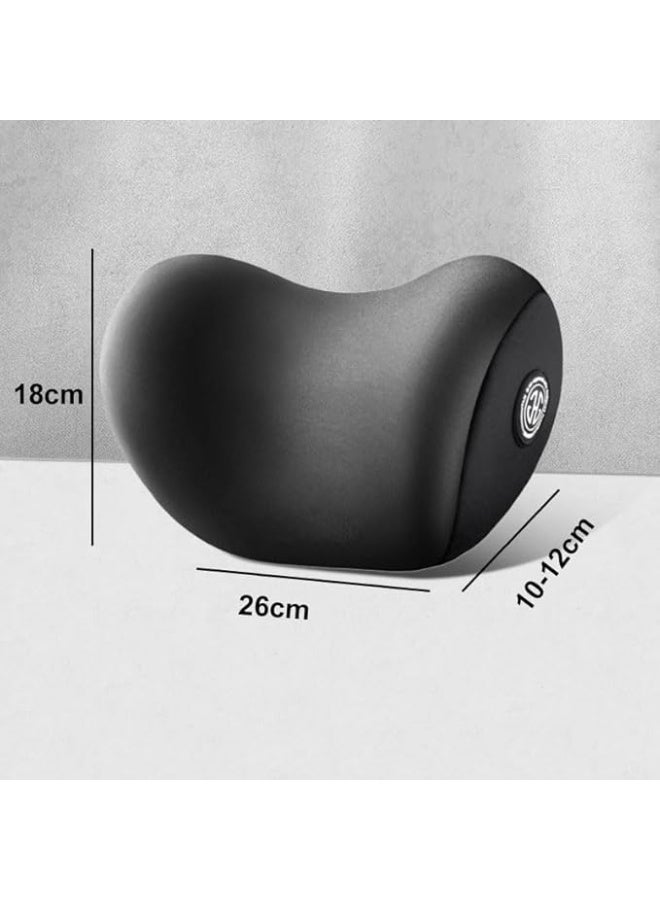 Lumbar and neck support cushion for seat and office, with an ergonomic design to improve posture and relieve pressure during long periods of sitting. - Image 4