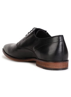Hush Puppies Hush Puppies mens ALMOND EMBOSS E Black Oxford - 7 UK (8346241)  - Image 4