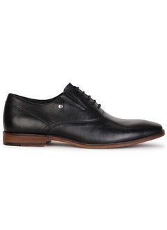 Hush Puppies Hush Puppies mens ALMOND EMBOSS E Black Oxford - 7 UK (8346241)  - Image 3