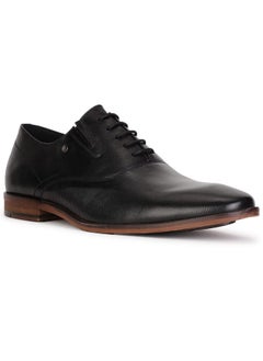 Hush Puppies Hush Puppies mens ALMOND EMBOSS E Black Oxford - 7 UK (8346241)  - Image 2