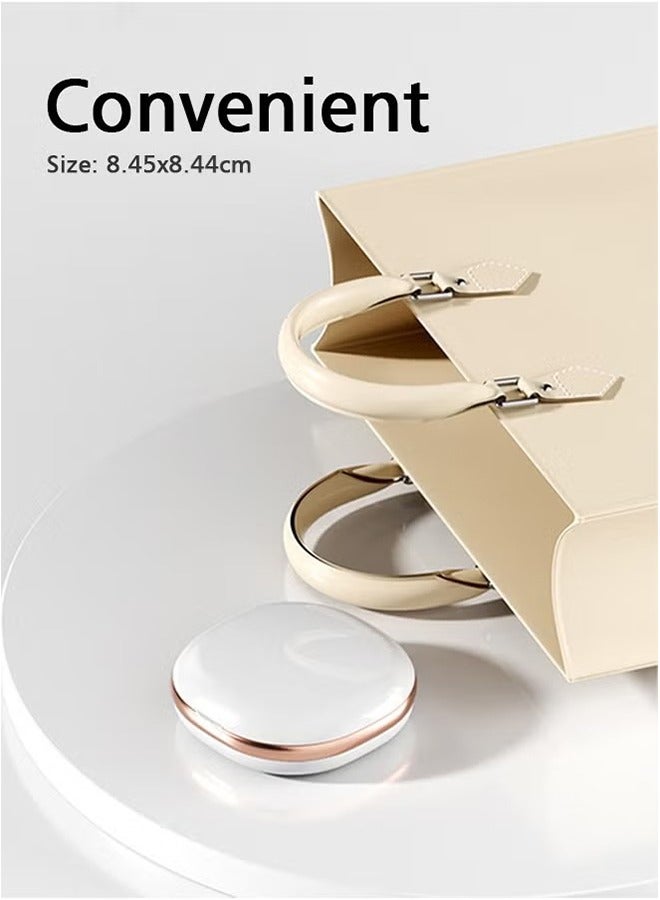 Oral Care Teeth Tooth Invisible Orthodontic Appliance Aligner Retainer Braces Storage Box Organizer Container Case (White with Mirror) - Image 5
