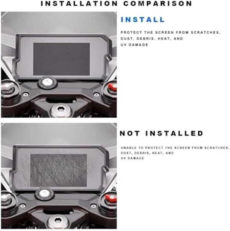 Wivplex Motorcycle Screen Protector for RC125 2022 - Image 3