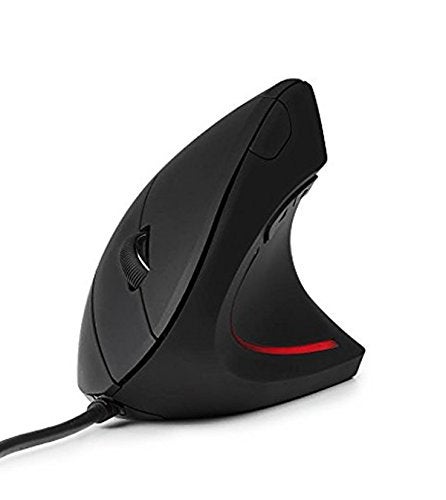 Wolf War Ergonomic Mouse High Precision Optical Vertical Mouse Adjustable DPI 800/1200 / 2400/3200 Wired Computer Mouse - Image 5
