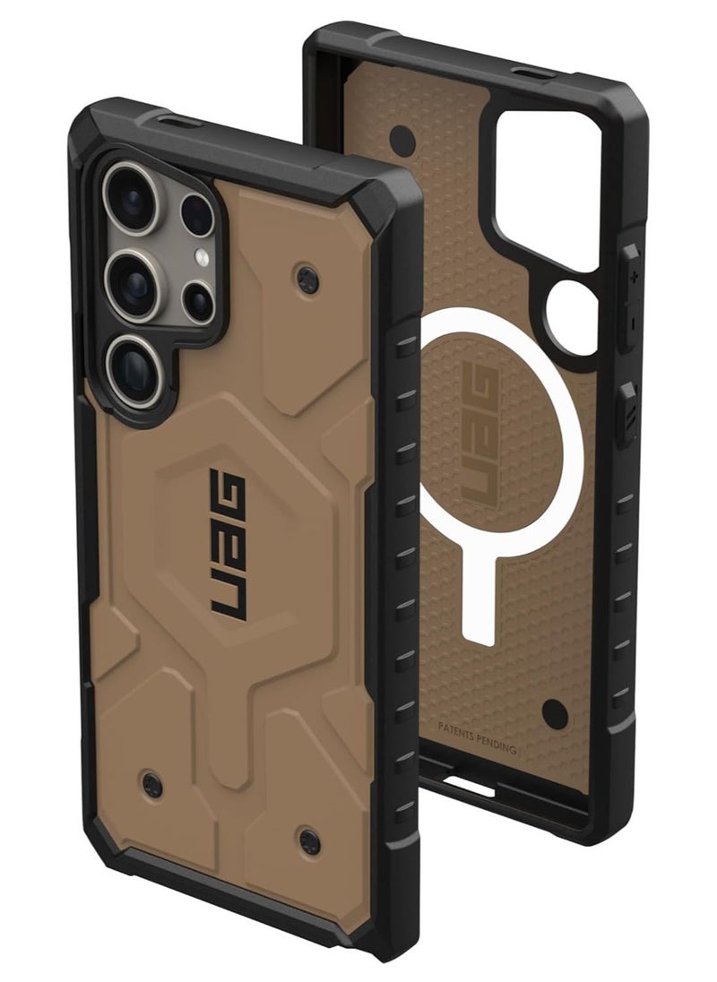 Urban Armor Gear UAG Pathfinder Pro MagSafe for Samsung Galaxy S24 ULTRA Case Cover [18 Feet Drop tested]  - Dark Earth  - Image 1