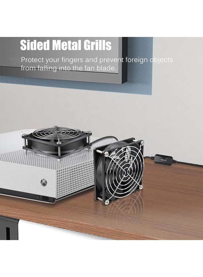 GDSTIME Dc 5V USB 92mm x 92mm x 25mm Brushless Cooling Fan - Image 4