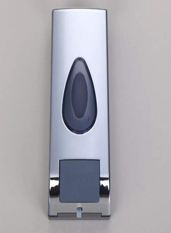 NISHWARE ABS Plastic Soap/Sanitizer Dispenser Lotion Gel Dispenser Wall Mounted Liquid Soap Handwash Dispenser for Bathroom Kitchen (Push 350 Ml) (Glossy Chrome) - Image 2
