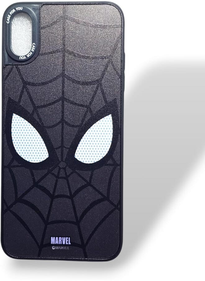 Generic - Magic Mask Silicon Back Cover For Iphone Xs Max, Soft Case, Light (Black 5) - Image 1