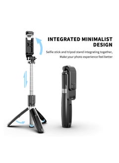 Y&D Selfie Stick Handheld Tripod with Detachable Wireless Remote and Mini Stand Fit for iPhone XR/iPhone 12/12 Pro/iPhone 11/Galaxy Note 10/S20 /S10/Google/Huawei, More  - Image 3