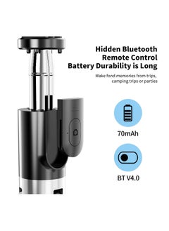Y&D Selfie Stick Handheld Tripod with Detachable Wireless Remote and Mini Stand Fit for iPhone XR/iPhone 12/12 Pro/iPhone 11/Galaxy Note 10/S20 /S10/Google/Huawei, More  - Image 5