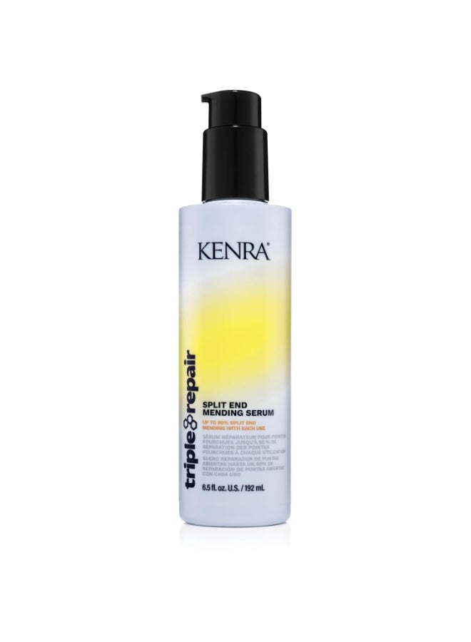 Kenra Triple Repair Split End Mending Serum | Up to 90% Split End Mending with Each Use | Targets & Repairs Weak or Broken Bonds | Split Ends | Damaged Hair | Bond Builder| Sulfate-Free | 6.5 fl. oz. - Image 2