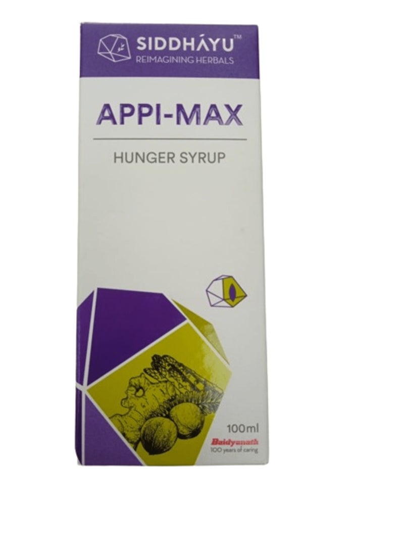 SIDDHAYU Appimax Hunger Syrup 100ml 