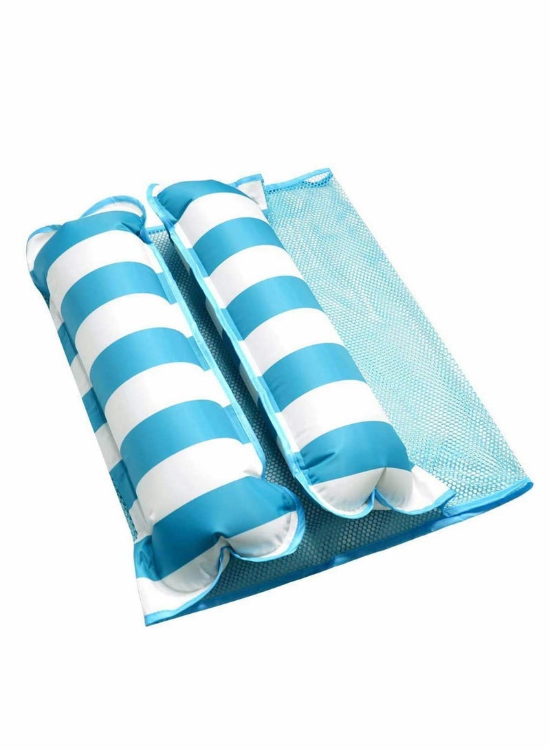 SOLARAE طوف حمام سباحة قابل للنفخ 4 في 1، حمام سباحة متعدد الأغراض (سرج، كرسي استرخاء، أرجوحة، طوف) كرسي حمام سباحة، أرجوحة مائية محمولة - Image 3