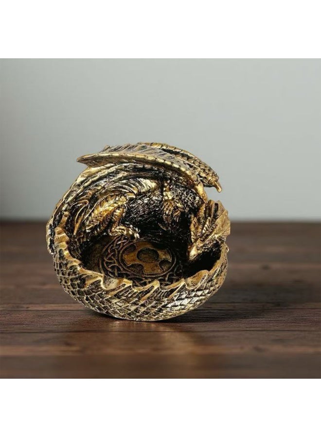 موقد دخان الدوجن الأسطوري | زينة منزل مخلوق خيالي، قطعة تدخين غوثية، هدية فريدة لأحباء الدوجن - Image 2