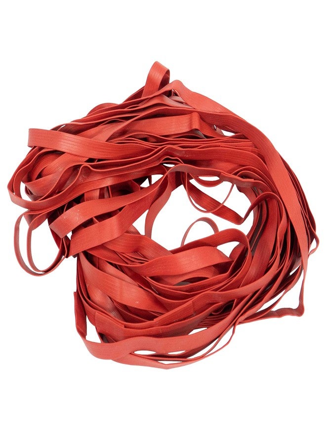 US Cargo Control Large Moving Bands - 42 Inch Unstretched - 84 Inch Fully Stretched - Packing Supplies - Includes 12 Big Band Straps, Red, Rubber - Image 1