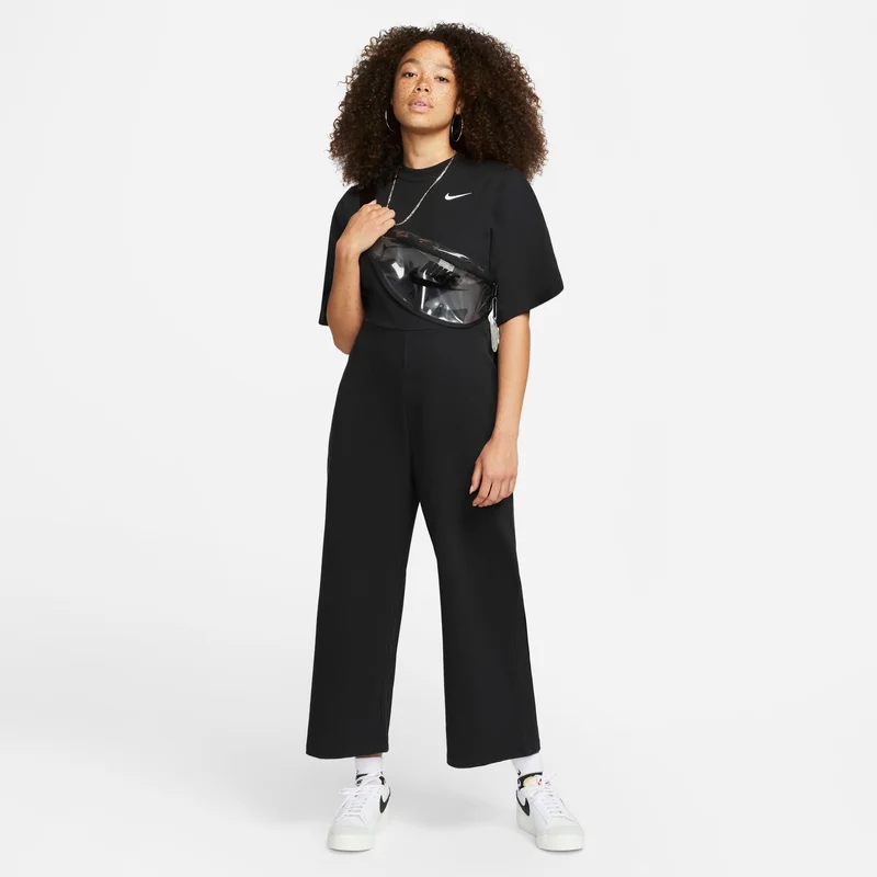 Nike Black Women's Sportswear Jersey Jumpsuit for Women | Best Price UAE