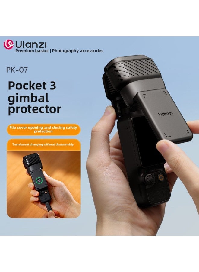 Generic Ulanzi Premium Basket PK07 For DJI Dajiang Pocket3 Protective Shell Lens Cover PTZ Camera Protective Cover-Color:Pocket 3 Extended Lens  - Image 2