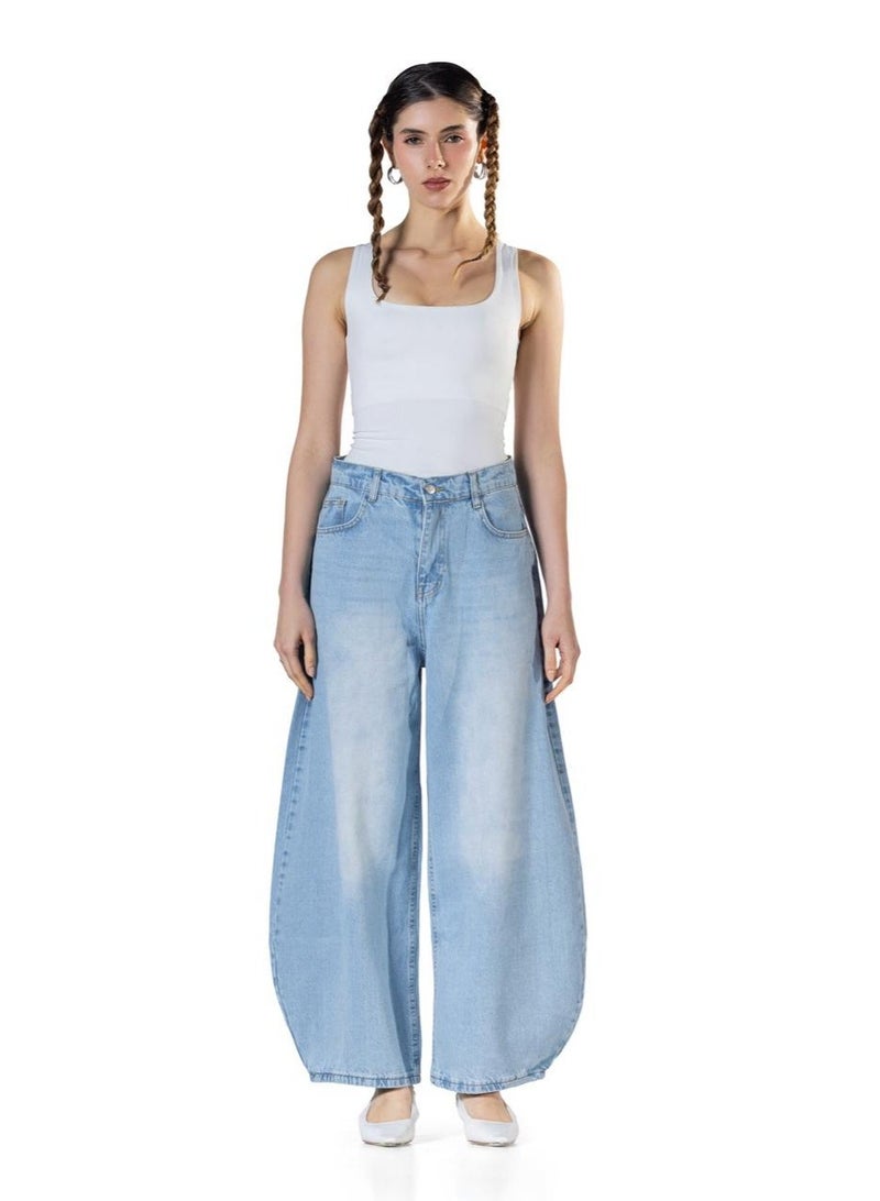 CTRL Baggy Fit-Light Blue Denim - Image 1