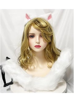 AUTOYSUR Cosplay Costumes Faux Fur Fox Ears and Tail Set Fancy Party Furry Cosplay Costume Accessories Funny Gifts  - Image 3