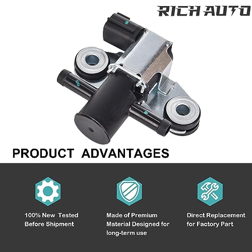 RICH AUTO 911-509 Vapor Canister Purge Solenoid Valve fit for Nissan Altima 2007-17/GT-R 2009-21/Maxima/Murano/NP300 Frontier/Pathfinder/Quest/Rogue/Rogue Select for INFINITI FX50/JX35/QX60/QX70 - Image 3