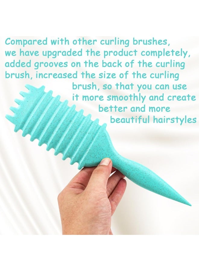 Curly Hair Brush – Detangling & Curl Shaping Tool for Defined Waves and Coils, Comfortable Glide on Wet or Dry Hair, Suitable for Women and Men - Image 4