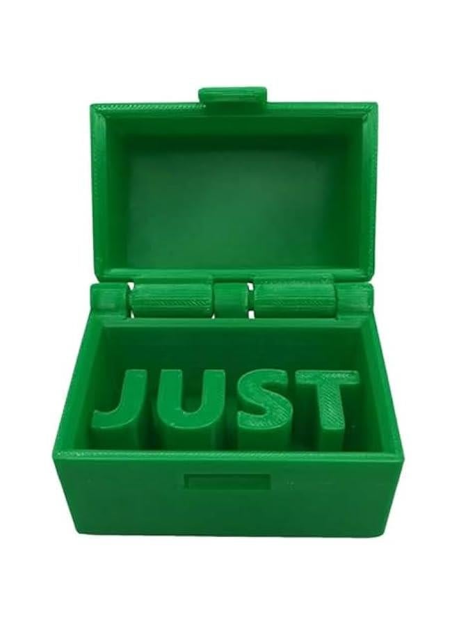 Just in Case Prank Box, Surprise Novelty Joke Toy, Reusable Funny Gag Gifts, Weird Stuff Small Box with Word Holiday Supplies  - Image 1