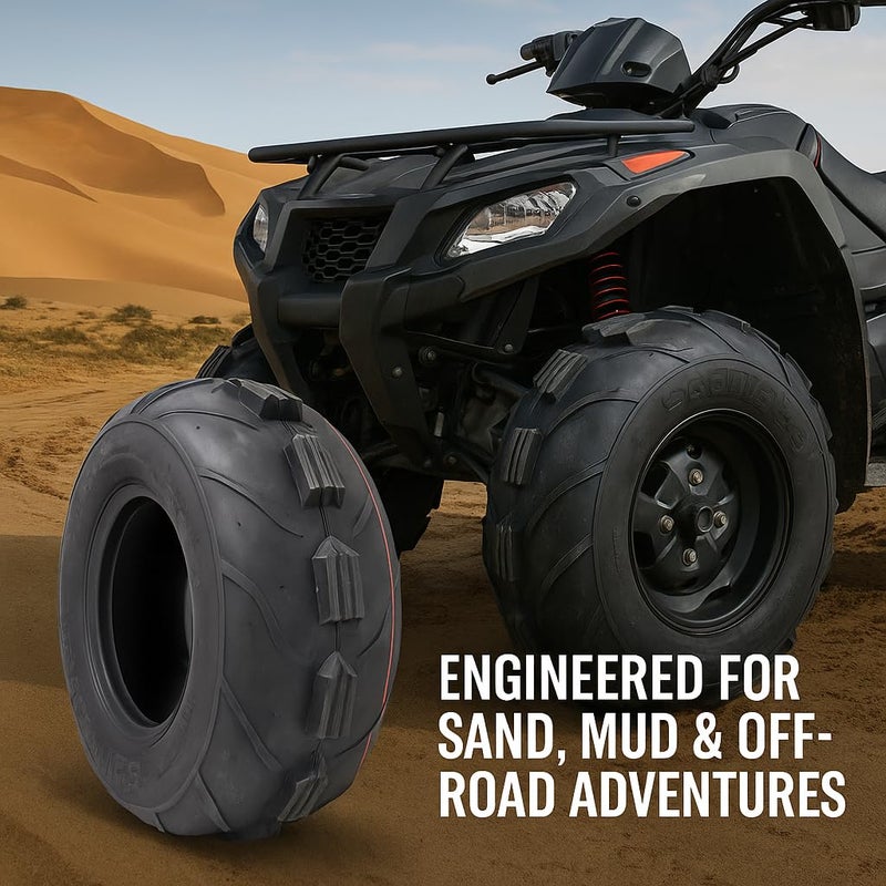 DURO DI-2029 Sand Master Sport ATV Tire 21x7-10 | Front/Rear Tubeless Bias 2-Ply Tire | Durable Nylon Construction for Off-Road, Sand, Mud & Trail Riding | Made in Taiwan - Image 2