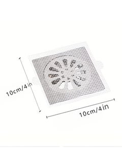 Harse 35Pcs Drain Mesh Set – 30 Disposable Hair Drain Stickers for Bathroom, Kitchen, Bathtub + 5 Window Drain Hole Anti-Mosquito Screens  - Image 4